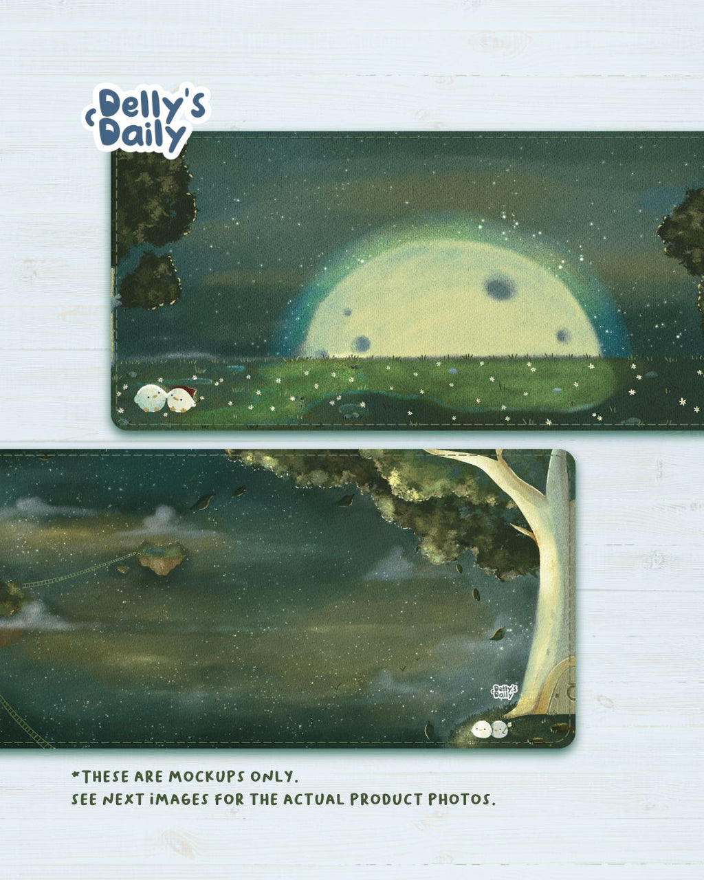 Delly's Daily Whimsical Mouse/Desk Pads ⋅˚₊‧ ୨୧ ‧₊˚ ⋅