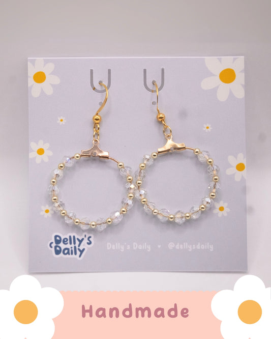Delly's Daily Aurora Mist Handmade Earring
