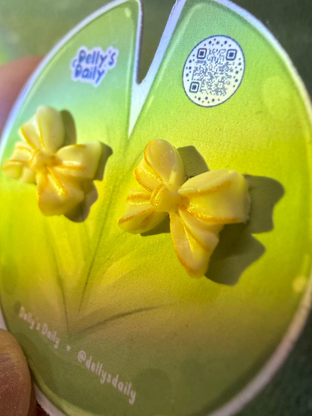 Bow Tie Stud Earrings ⋅˚₊‧ ୨୧ ‧₊˚ ⋅